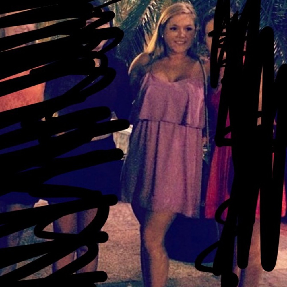 Purple dress